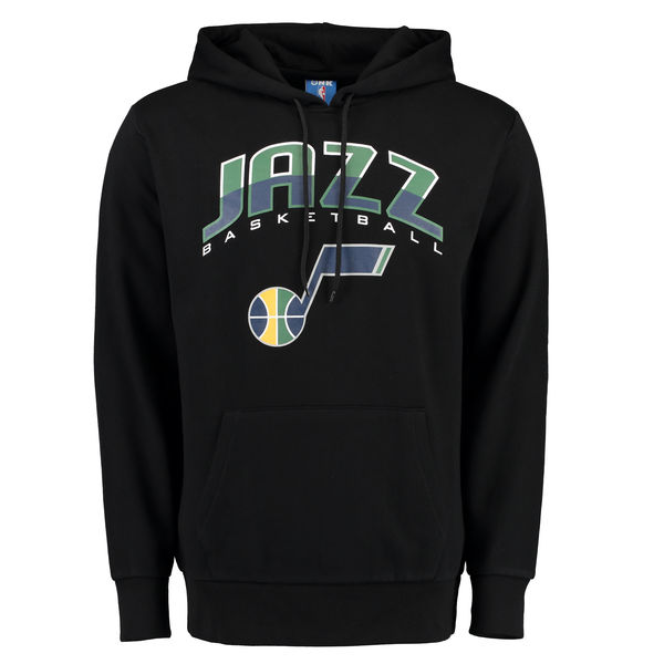  Men Utah Jazz UNK Ballout Pullover Hoodie Black->utah jazz->NBA Jersey